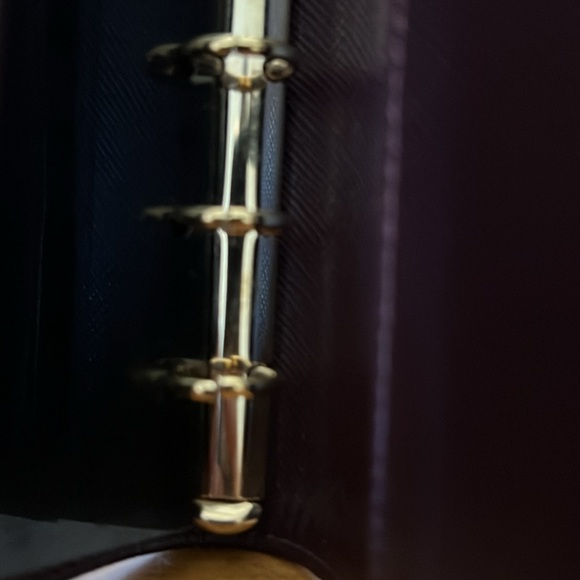 LV Small Mini Lin Red/Cherry Denim Day Planner - Picture 9 of 13